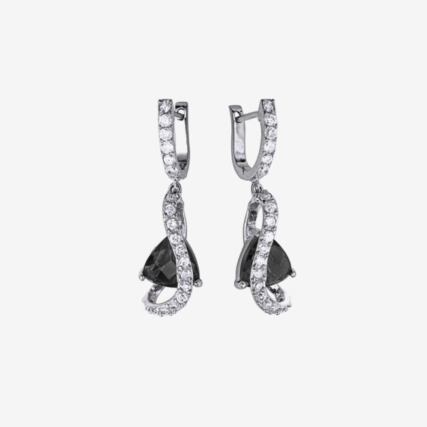 Black Gemstone Earrings